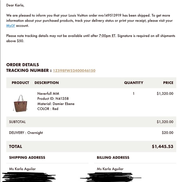 ❌SOLD❌Louis Vuitton neverfull mm - Picture 10 of 11